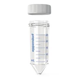 Eppendorf Conical Tube, Screw Cap, PCR Clean, 25 mL, North America - 0030122429 - 200 Each
