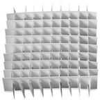 Eppendorf North America Boxes and D100 Freezer Divider, 10 ?? 10, 11.8 mm Max. Tube Diameter, Holds 100 Tubes - MDL-EPP1008 - 1 Each