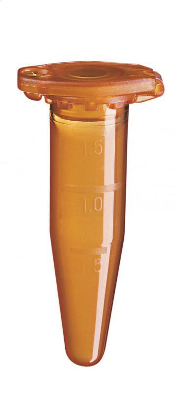 Eppendorf North America Tubes 22363221 Safe-Lock, 1.5 mL, Amber - MDL-EPP1085 - 500 Each