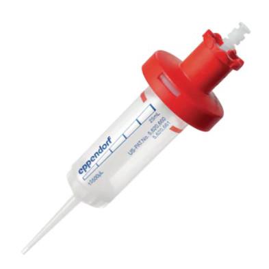 Combitips Advanced Pipette Tips, Eppendorf Quality, Light Red, 25 mL, 1 Adapter / Box, North America - 30089472 - 100 Each