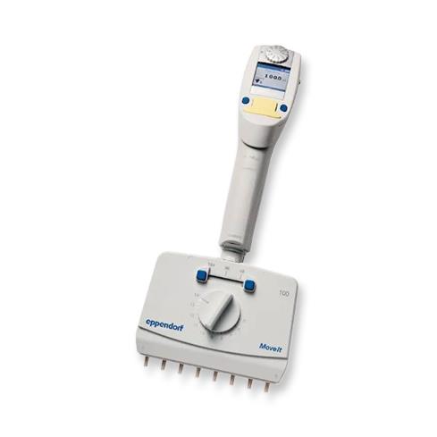 Eppendorf North America Pipette 4861000794 Pipettor, Xplorer Plus, Yellow, 8-Channel, Promo, 5-100 uL - MDL-EPP4861000794 - 1 Each