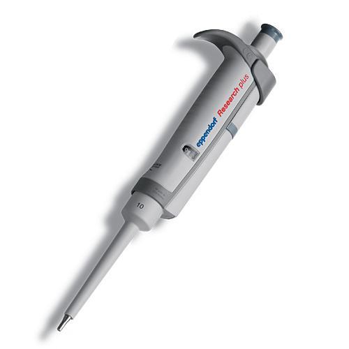 Eppendorf Research Plus Pipettor, Single-Channel, Fixed, 10uL, Gray, North America Fixed-Volume Pip 3121000015 - MDL-EPP67 - 1 Each