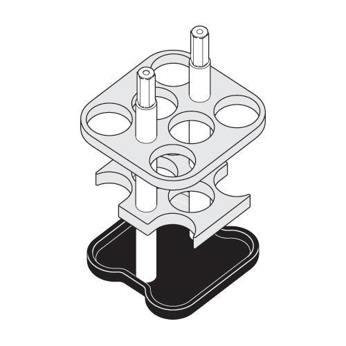Centrifuge Adapters for Rotor A-4-38 - 022639366 - 2 Each - MDL-EPP729
