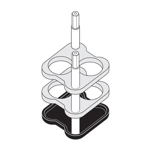 Centrifuge Adapters for Rotor A-4-38 - 022639391 - 2 Each - MDL-EPP731