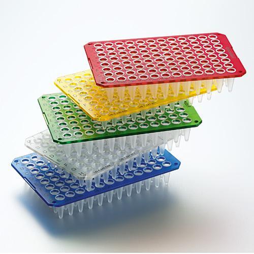 Eppendorf Twin. Tec PCR Plate 96, Un-Skirted, Low Profile, Blue, 20 Pcs., North America TwinTec Well Unskirted - 0030133331 - 20 Each