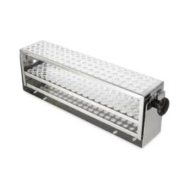 Eppendorf North America M1289-0400 Stainless Steel Test Tube Rack, Accommodates 30 Tubes with 18 - 21 dia. - MDL-EPPM12890400 - 1 Each