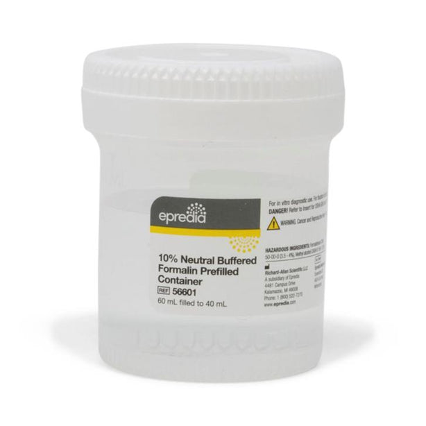 Prefilled Formalin Container - 56601 - 144 Each - MDL-EPR56601