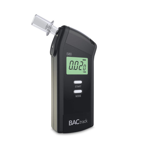 BACtrack S80 Pro Breathalyzer and Accessories - BTS80 - 1 Each - MDL-ERCBTS80