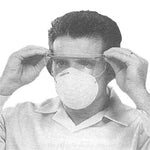 Eastern Rail Systems Plastic Disposable Eyeglass Shields 9210 - 100.0 Each