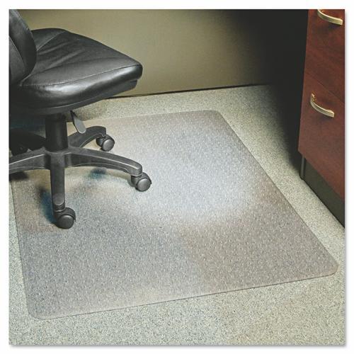 E.S. Robbins Anchormat AnchorBar 46" x 60" Rectangular No-Lip Chair Mat for Carpet up to 0.25" - 120321 - 1 Each