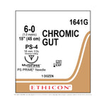 ETHICON Precision Point Chromic Gut Absorbable Suture 1641G 12 Each - MDL-ETH1641G