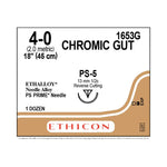 ETHICON Precision Point Chromic Gut Absorbable Suture 1653G 12 Each - MDL-ETH1653G