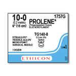 Ethicon Prolene Polypropylene Nonabsorbable Sutures 1757G - 12.0 Each - MDL-ETH1757G