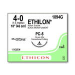 Ethicon Ethilon Nylon Monofilament Sutures 1894G - 12.0 Each - MDL-ETH1894G
