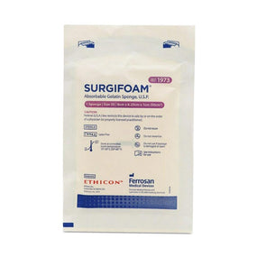 Ethicon Surgifoam Absorbable Gelatin Sponges 1973 - 4.0 Each