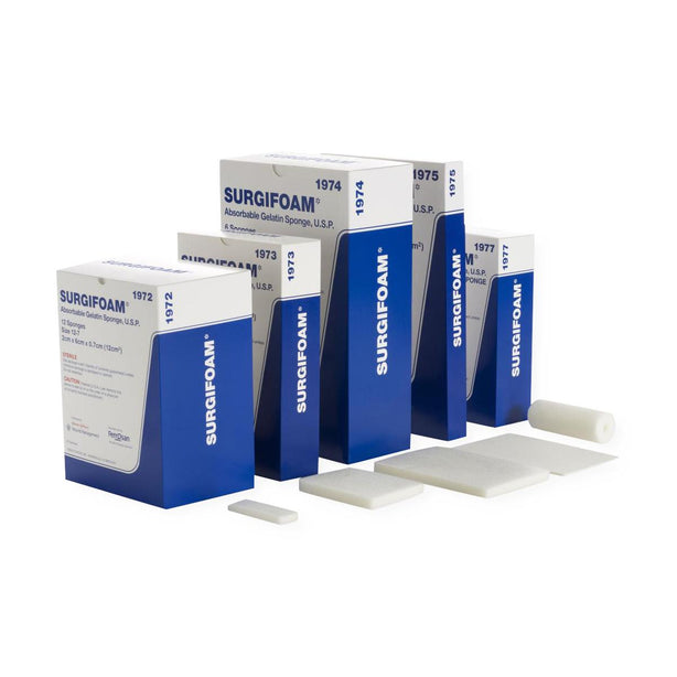 Ethicon Surgifoam Absorbable Gelatin Sponges 1975 - 6.0 Each