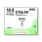 Ethicon Ethilon Taper Point Sutures 2850G - 12.0 Each