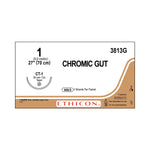 Ethicon Taper Point Chromic Gut Absorbable Suture 3813G - 12.0 Each - MDL-ETH3813G