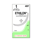 Ethicon Reverse Cutting Ethilon Sutures 489T - 24.0 Each - MDL-ETH489T