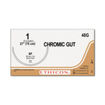 Ethicon Chromic Gut Surgical Sutures 48G - 12.0 Each