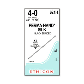 Ethicon Ethicon Perma-Hand Silk Suture 621H - 36.0 Each