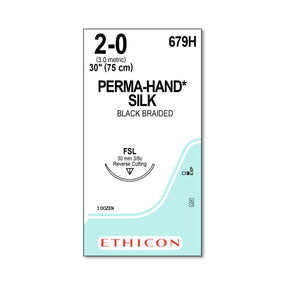 Ethicon Ethicon Perma-Hand Silk Suture 679H - 36.0 Each