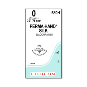 Ethicon Ethicon Perma-Hand Silk Suture 680H - 36.0 Each