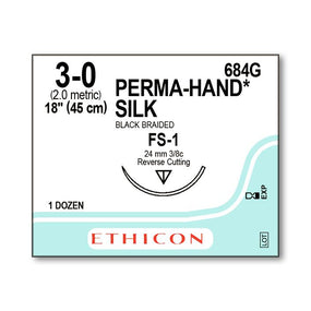 Ethicon Ethicon Perma-Hand Silk Suture - ETH684G
