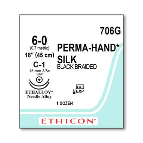 Ethicon Ethicon Perma-Hand Silk Suture - ETH706G