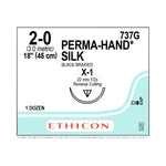 Ethicon Ethicon Perma-Hand Silk Suture 737G - 12.0 Each