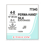 Ethicon Ethicon Perma-Hand Silk Suture 7734G - 12.0 Each