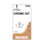 Ethicon Taper Point Chromic Gut Absorbable Suture 813H - 36.0 Each - MDL-ETH813H