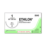 Ethicon Ethilon Taper Point Sutures 824G - 12.0 Each