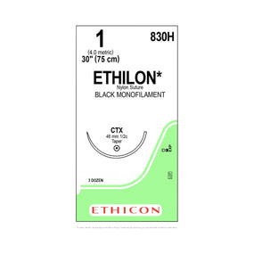 Ethicon Ethilon Taper Point Sutures 830H - 36.0 Each