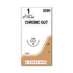 Ethicon TAPERCUT Chromic Gut Absorbable Sutures 839H - 36.0 Each - MDL-ETH839H