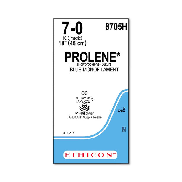 Ethicon Prolene Polypropylene Suture 8705H - 36.0 Each