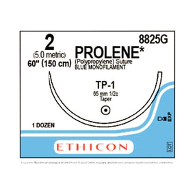 Ethicon Prolene Polypropylene Suture 8825G - 12.0 Each