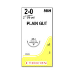 ETHICON Plain Absorbable Surgical Gut Sutures 898H 36 Each-MDL-ETH898H