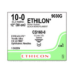 Ethicon Ultima Spatula Ethilon Sutures 9030G - 12.0 Each