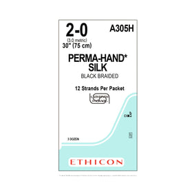 Ethicon Ethicon Perma-Hand Silk Suture A305H - 36.0 Each