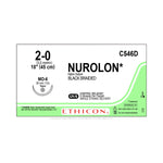 Ethicon Nurolon Nonabsorbable Sutures C546D - 12.0 Each - MDL-ETHC546D