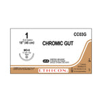 Ethicon Taper Point Chromic Gut Absorbable Suture CC03G - 12.0 Each - MDL-ETHCC03G