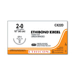 ETHICON Taper Point Ethibond Excel Suture CX22D 12 Each-MDL-ETHCX22D