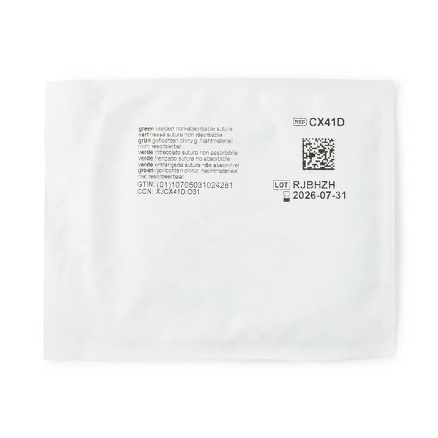 ETHICON Taper Point Ethibond Excel Suture CX41D 12 Each-MDL-ETHCX41D