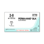 ETHICON Ethicon Hand-Braided Silk Sutures D7793 36 Each - MDL-ETHD7793