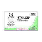 ETHICON Ethilon Nylon Suture D9782 36 Each - MDL-ETHD9782