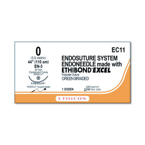 ETHICON Ethibond Excel Suture Needles EC11 12 Each - MDL-ETHEC11