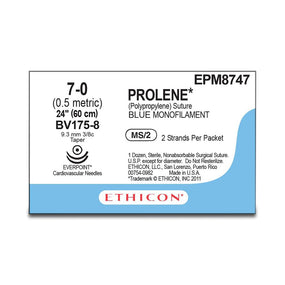 Ethicon Prolene Polypropylene Suture EPM8747 - 12.0 Each