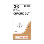 Ethicon Taper Point Chromic Gut Absorbable Suture G123H - 36.0 Each - MDL-ETHG123H