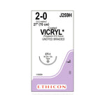 Ethicon Taper Point Vicryl Synthetic Absorbable Sutures J259H - 36.0 Each - MDL-ETHJ259H